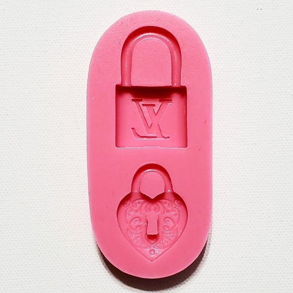 Kitchen Baking Louis Vuitton Lock And Heart Silicone Mold Poshmark